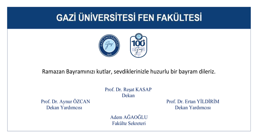 Ramazan Bayramı Kutlama Mesajı