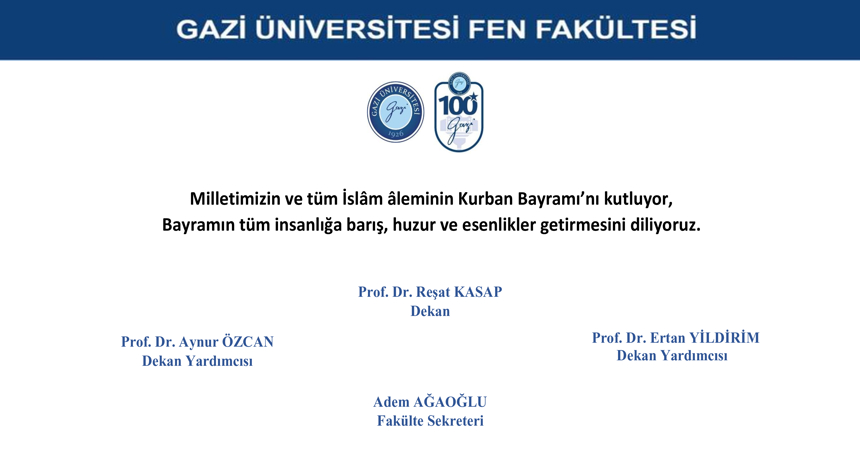 Kurban Bayramı Mesajı