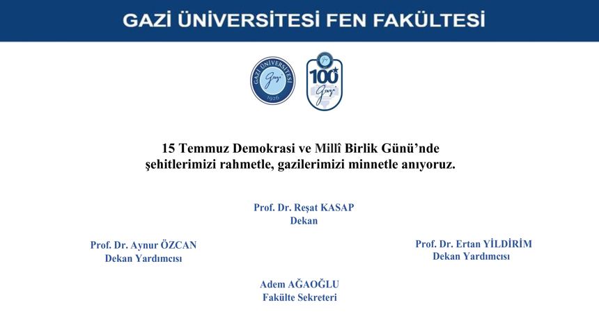 15 Temmuz Demokrasi ve Milli Birlik Günü