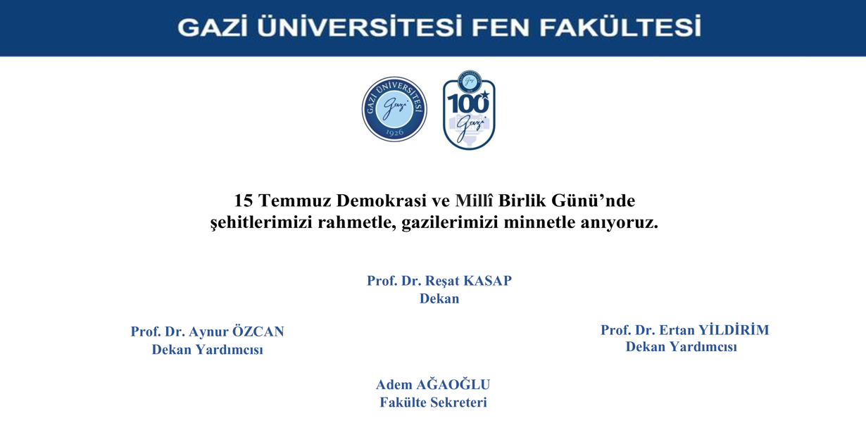 15 Temmuz Demokrasi ve Millî Birlik Günü Mesajı-1