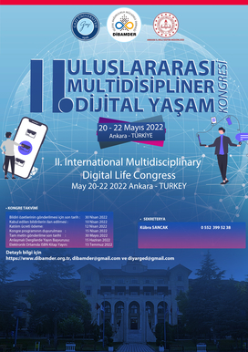 II. Uluslararası Multidisipliner Dijital Yaşam Kongresi