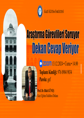 Araştırma Görevlileri Soruyor, Dekan Cevap Veriyor