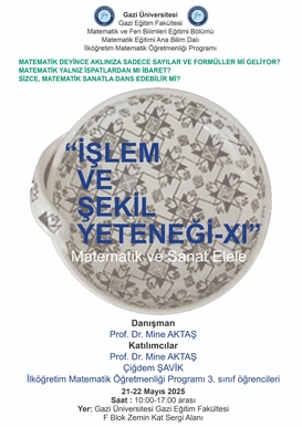 İşlem ve Şekil Yeteneği-XI Matematik ve Sanat Elele