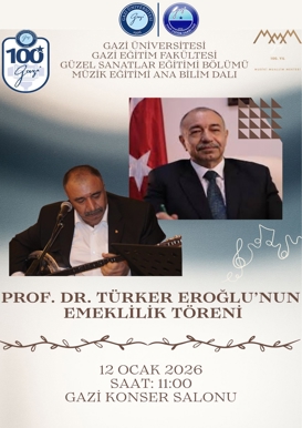 Prof. Dr. Türker Eroğlu'nun Emeklilik Töreni