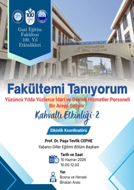 Fakültemi Tanıyorum Kahvaltı Etkinliği - 2