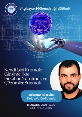 KENDİ İŞİNİ KURMAK: GİRİŞİMCİLİKTE FIRSATLAR YARATMAK VE ÇÖZÜMLER SUNMAK