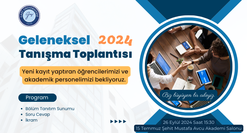 Geleneksel Tanışma Toplantısı 2024