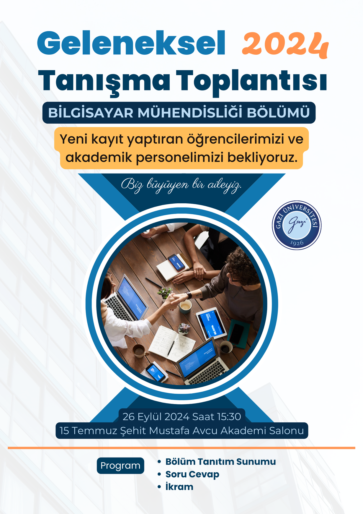 Geleneksel Tanışma Toplantısı 2024-1