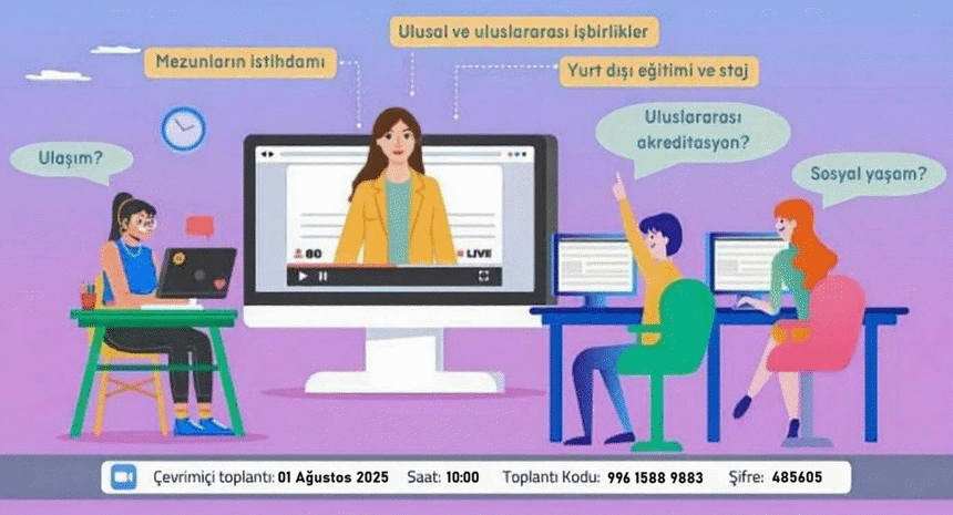 Adaylar için Zoom Toplantısı