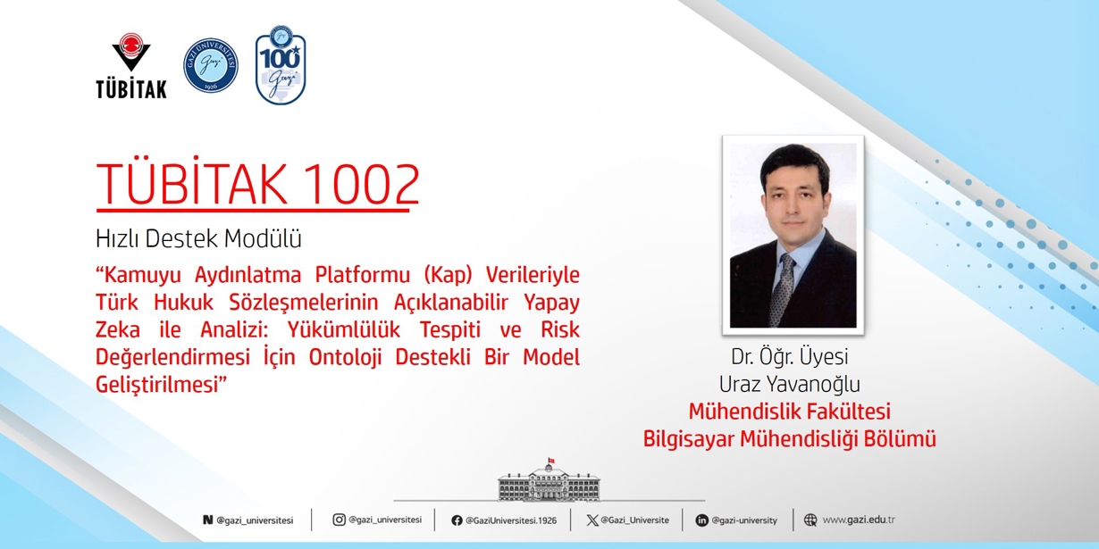 Dr. Öğr. Üyesi Uraz Yavanoğlu’nun TÜBİTAK 1002 Projesi Kabul Edildi-1