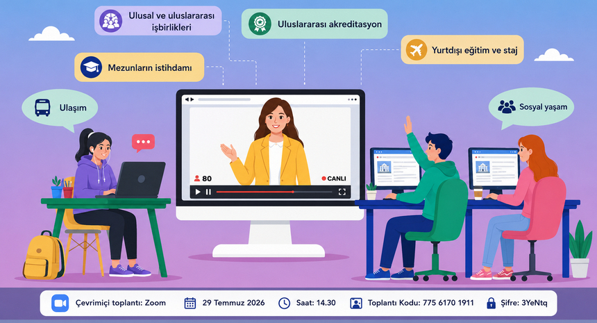 Aday Öğrenciler İçin Zoom Toplantısı 