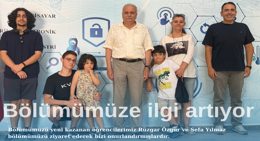 Bölümümüze ilgi artıyor