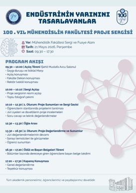 100 . Yıl Mühendislik Fakültesi Proje Sergisi