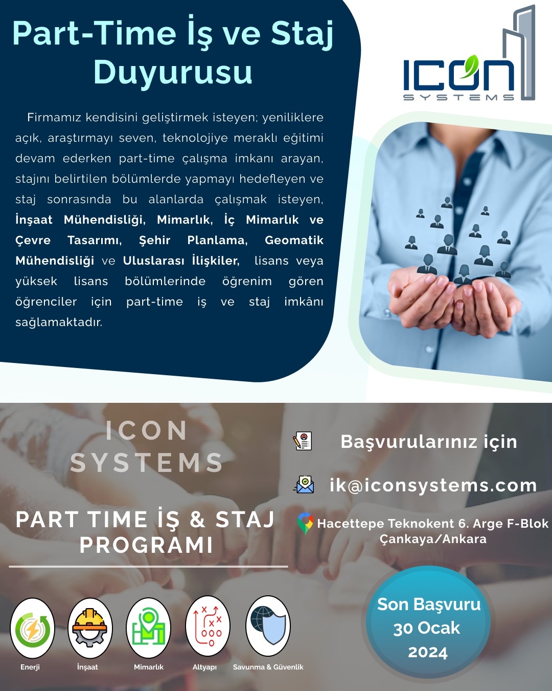 Icon Systems Staj duyurusu-1