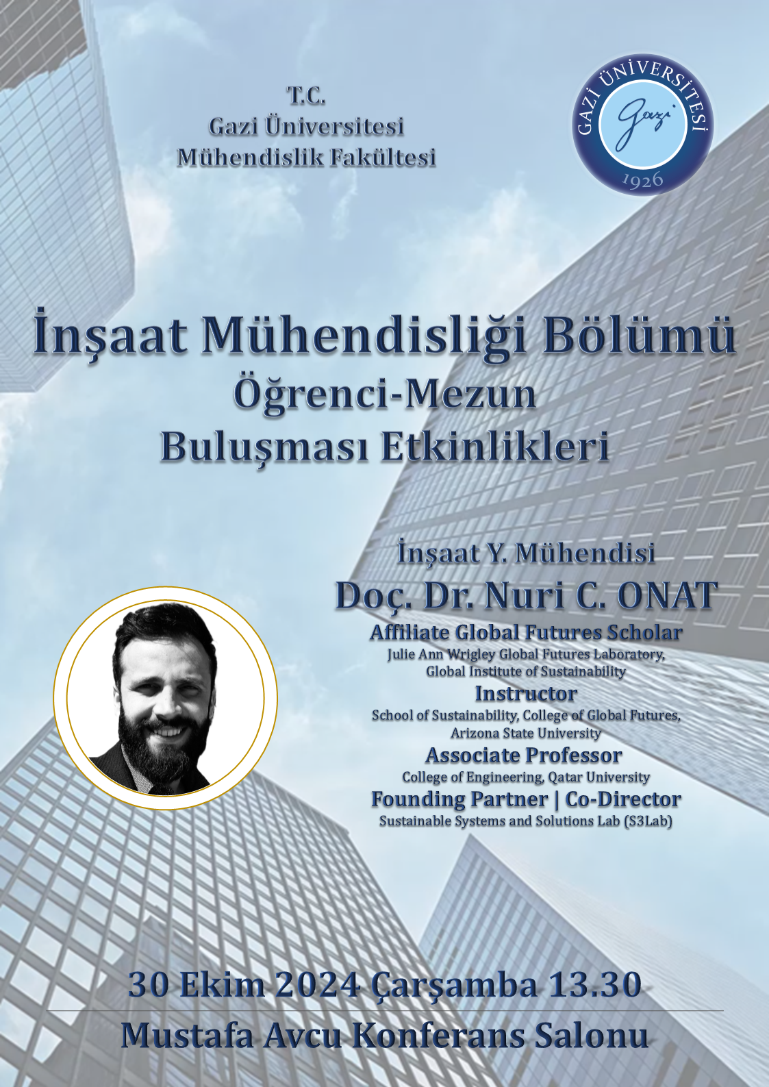 Doç Dr Nuri C Onat Afiş-1