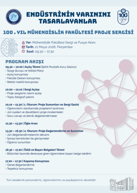 100. Yıl Mühendislik Fakültesi Proje Sergisi
