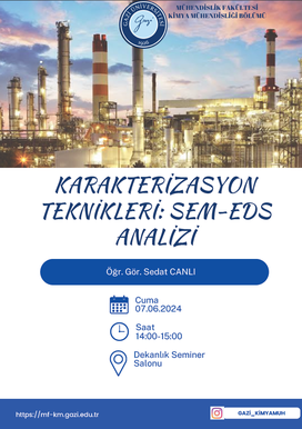 Karakterizasyon teknikleri SEM-EDS Analizi