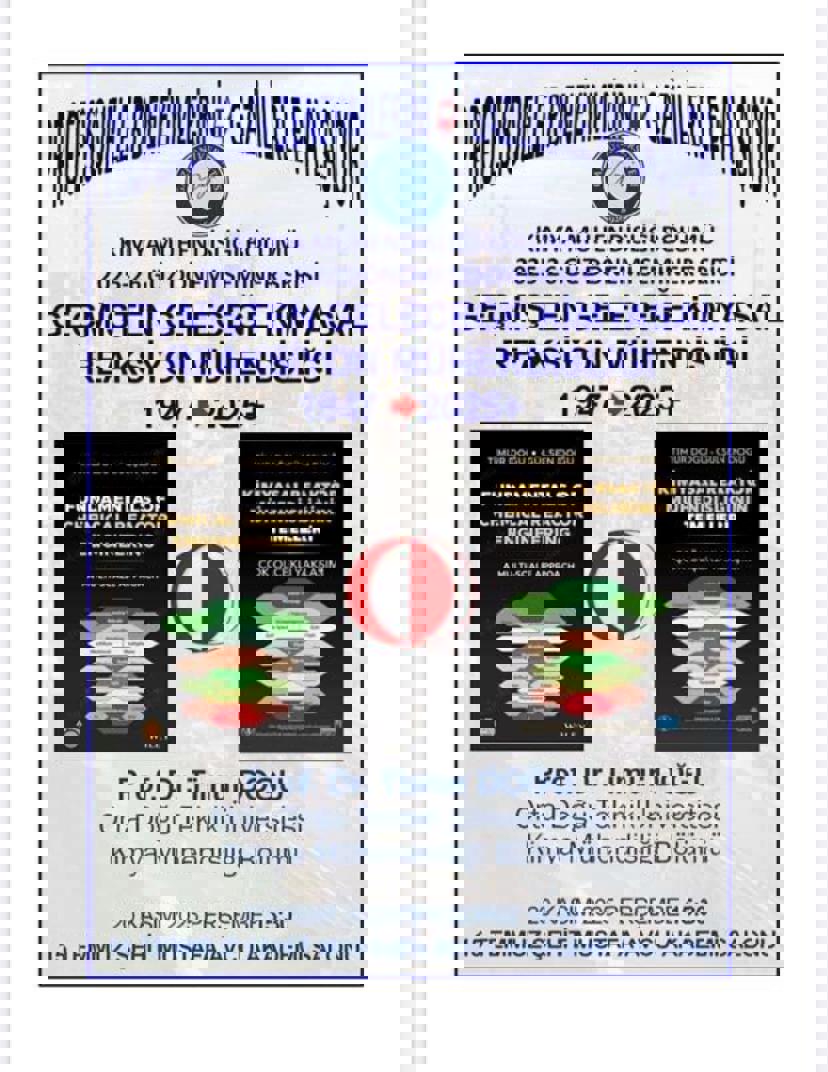 Geçmişten Geleceğe Kimyasal Reaksiyon Mühendisliği