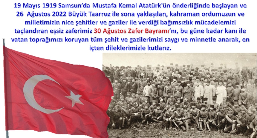 30 Ağustos