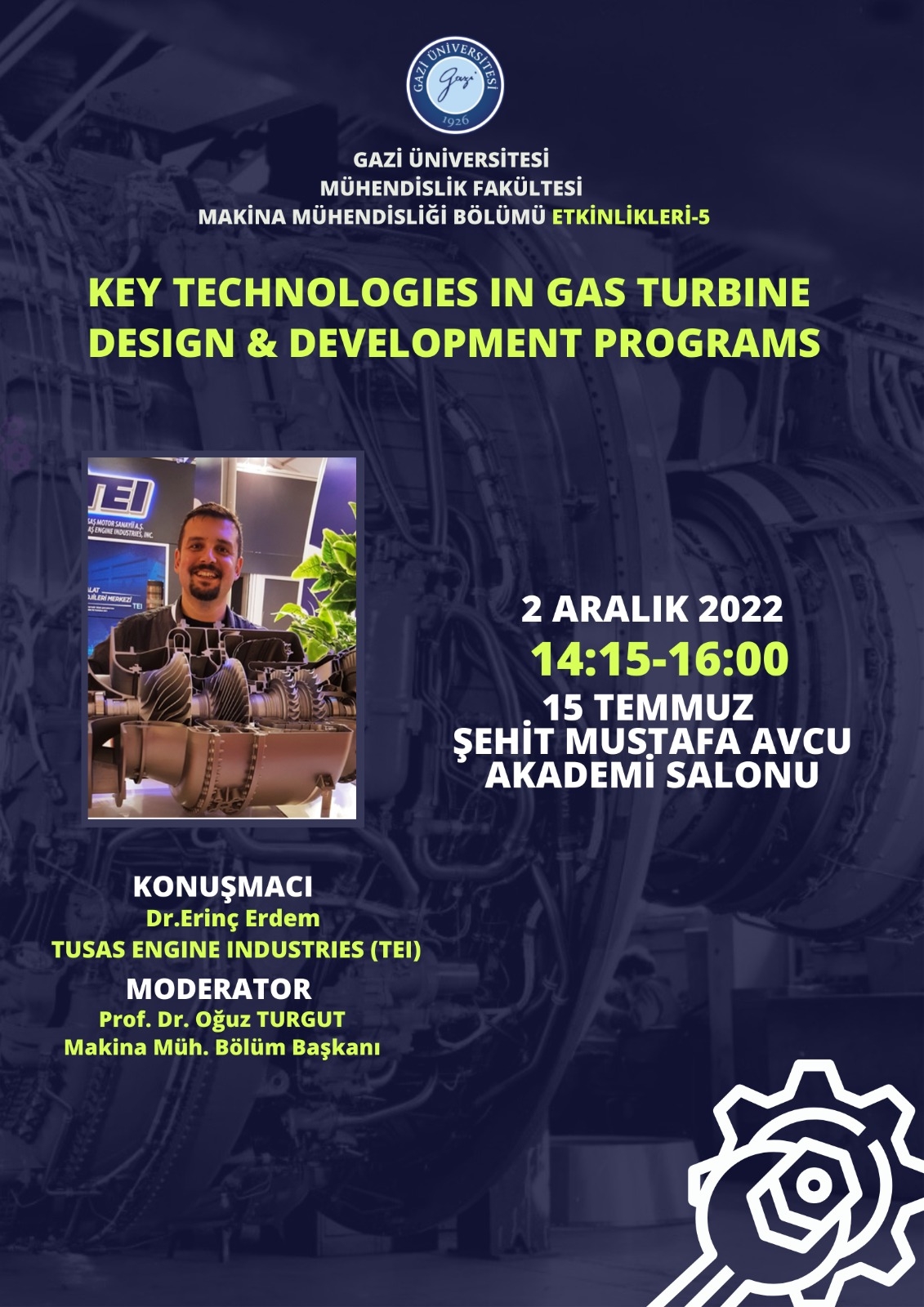 Makina Mühendisliği Bölümü Etkinlik 5-1