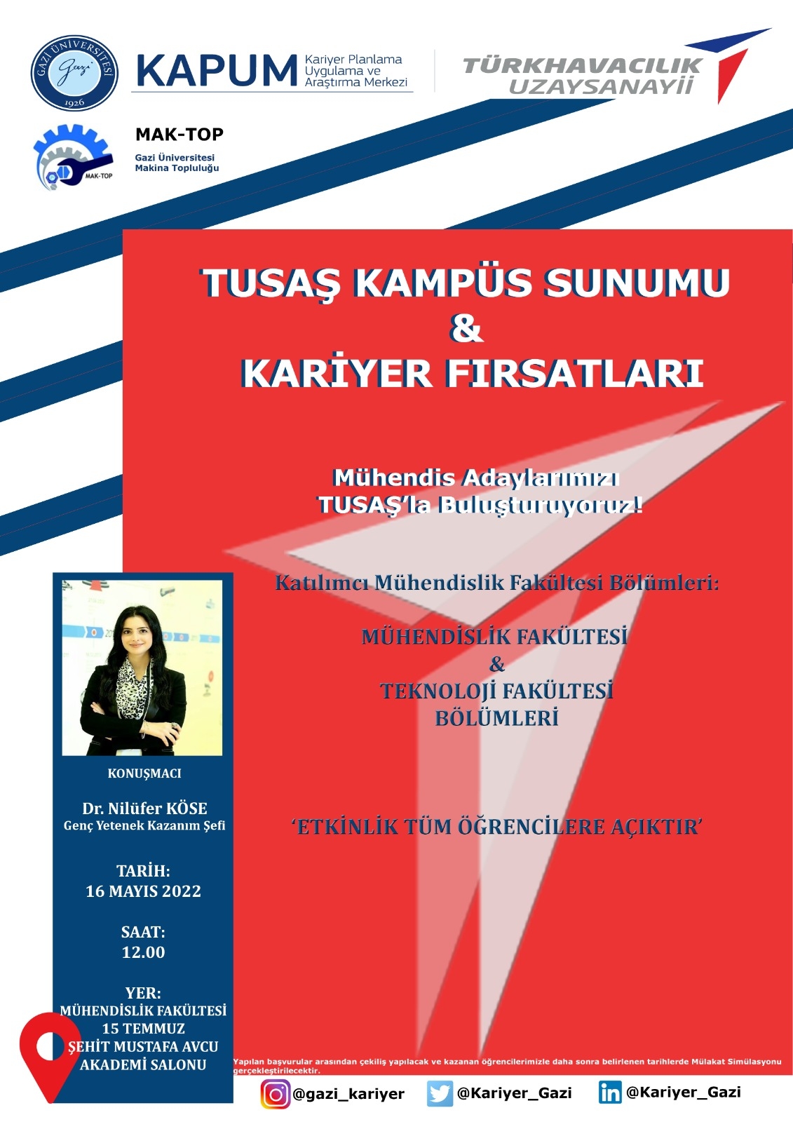 Tusaş Kampüs Sunumu & Kariyer Fırsatları-1