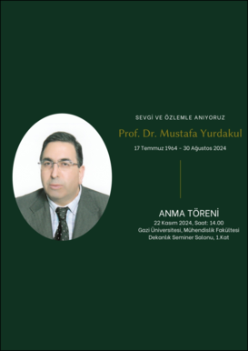 Prof. Dr. Mustafa Yurdakul Anma Töreni