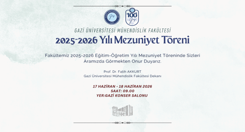 25-26 Akademik Yılı Mezuniyet Töreni