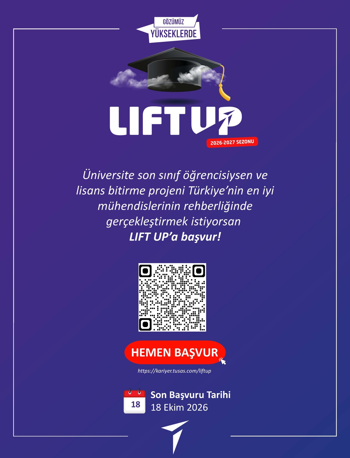 TUSAŞ Lift Up Başvurular-1