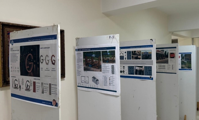 AEM360 - KENT MOBİLYALARI TASARIMI ve AEM422 -TASARIM PROJE 3  DERSLERİ KAPSAMINDA PROJE VE POSTER SUNUMLARI