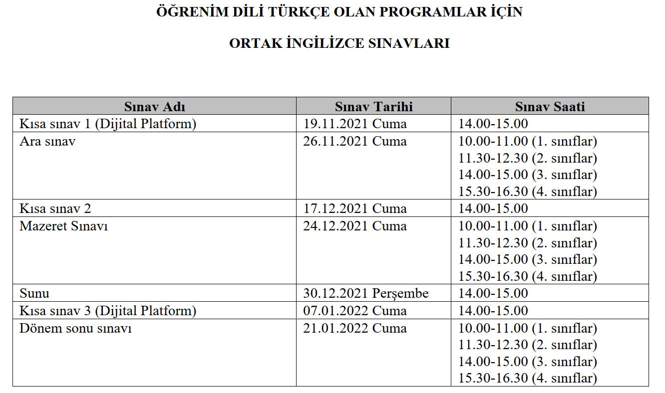 2021-2022 güz dönemi ingilizce sınav tarihleri-1