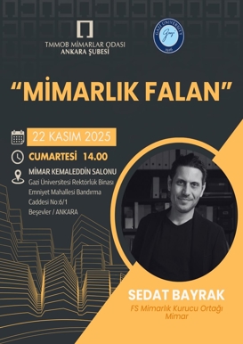 Sedat Bayrak ile Mimarlık Falan Söyleşisi