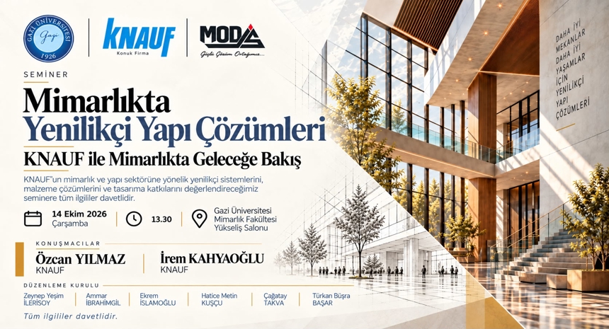 Seminer: Mimarlıkta Yenilikçi Yapı Çözümleri