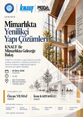 Seminer: Mimarlıkta Yenilikçi Yapı Çözümleri