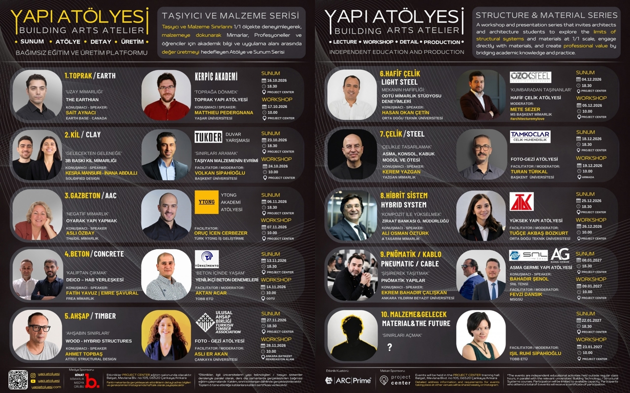 Yapı Atölyesi'nde 