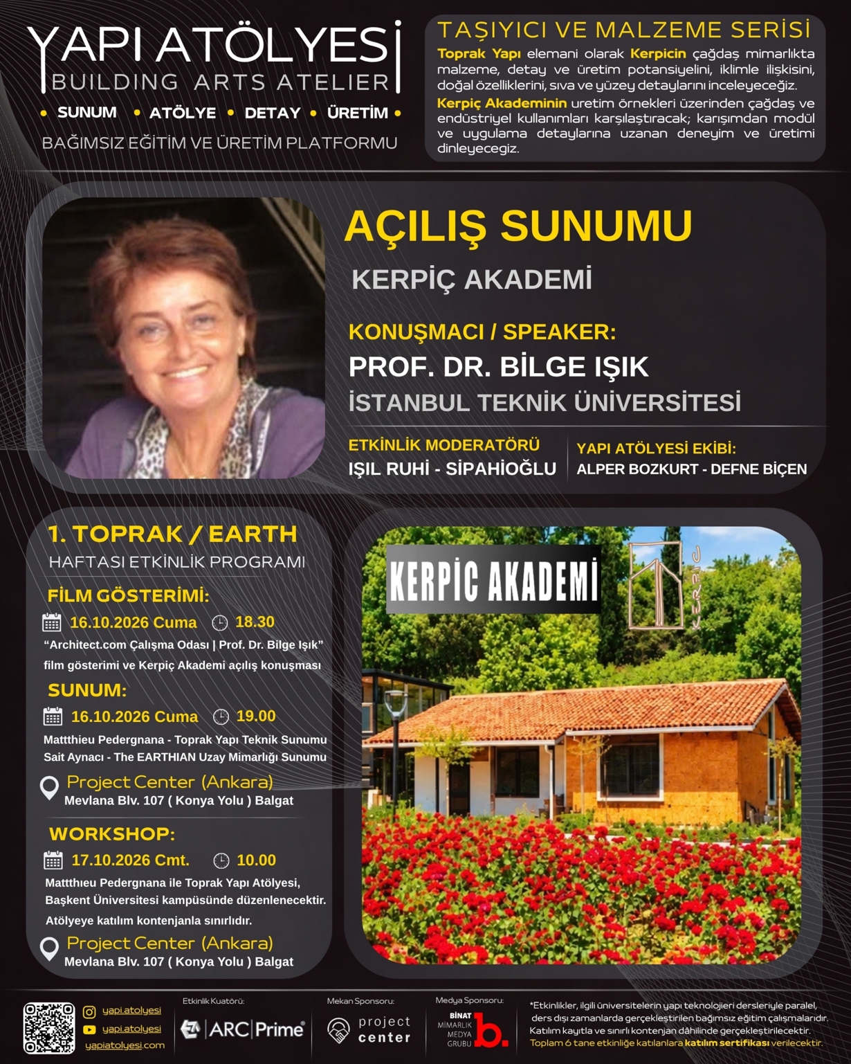 Yapı Atölyesi'nde 