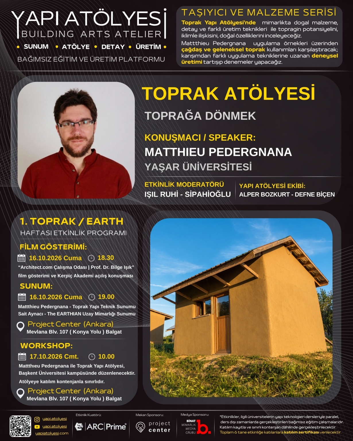 Yapı Atölyesi'nde 