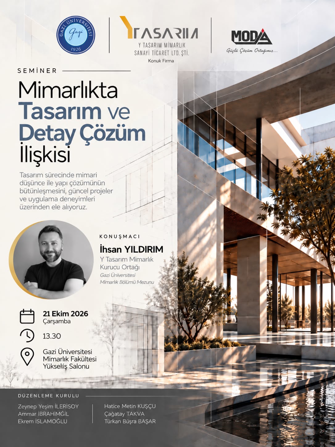 Seminer: Mimarlıkta Tasarım ve Detay Çözüm İlişkisi-1