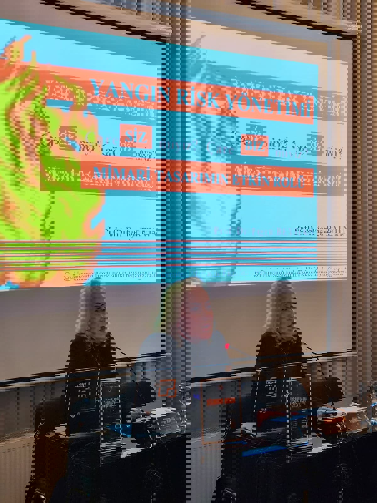 Prof. Dr. Figen Beyhan “Mimarlık Perspektifinde Deprem ve Yangın” Panelinde Konuşmacı Olarak Yer Aldı8-1