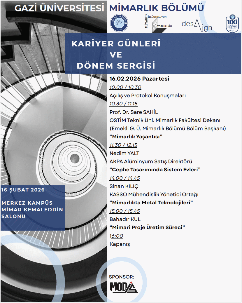 Mimarlık Bölümü 2026 Bahar Dönemi Kariyer Günleri ve Dönem Sergisi Gerçekleştirildipr1-1