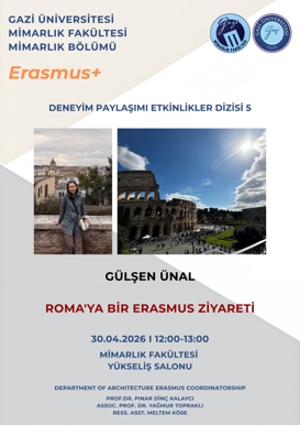 Erasmus+ Deneyim Paylaşımı Etkinlikler Dizisi’nin Beşincisi Düzenleniyor