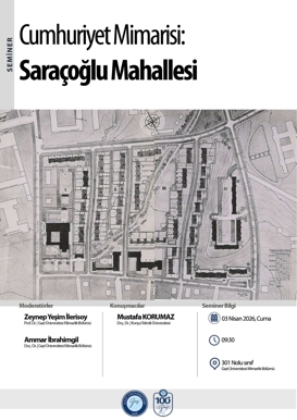 "Cumhuriyet Mimarisi: Saraçoğlu Mahallesi" Semineri