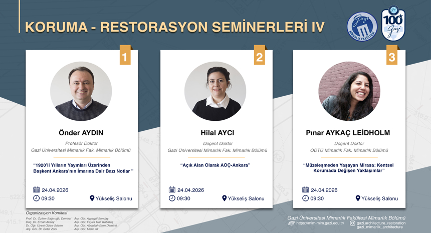 IV. Koruma–Restorasyon Seminerleri