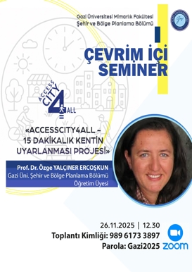 Prof. Dr. Özge Yalçıner Ercoşkun - Çevrim İçi Seminer - Access