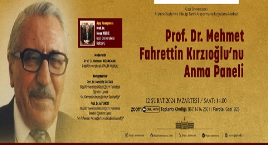 Prof. Dr. M. Fahrettin Kırzıoğlu
