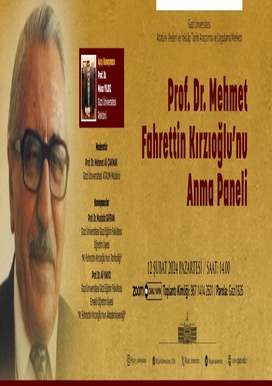 Prof. Dr. Mehmet Fahrettin Kırzıoğlu