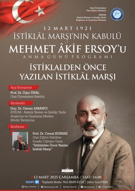 12 mart İstiklal Marşı