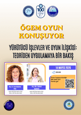 ÖGEM Oyun Konuşuyor Serisi: Yürütücü İşlevler ve Oyun İlişkisi: Teoriden Uygulamaya Bir Bakış