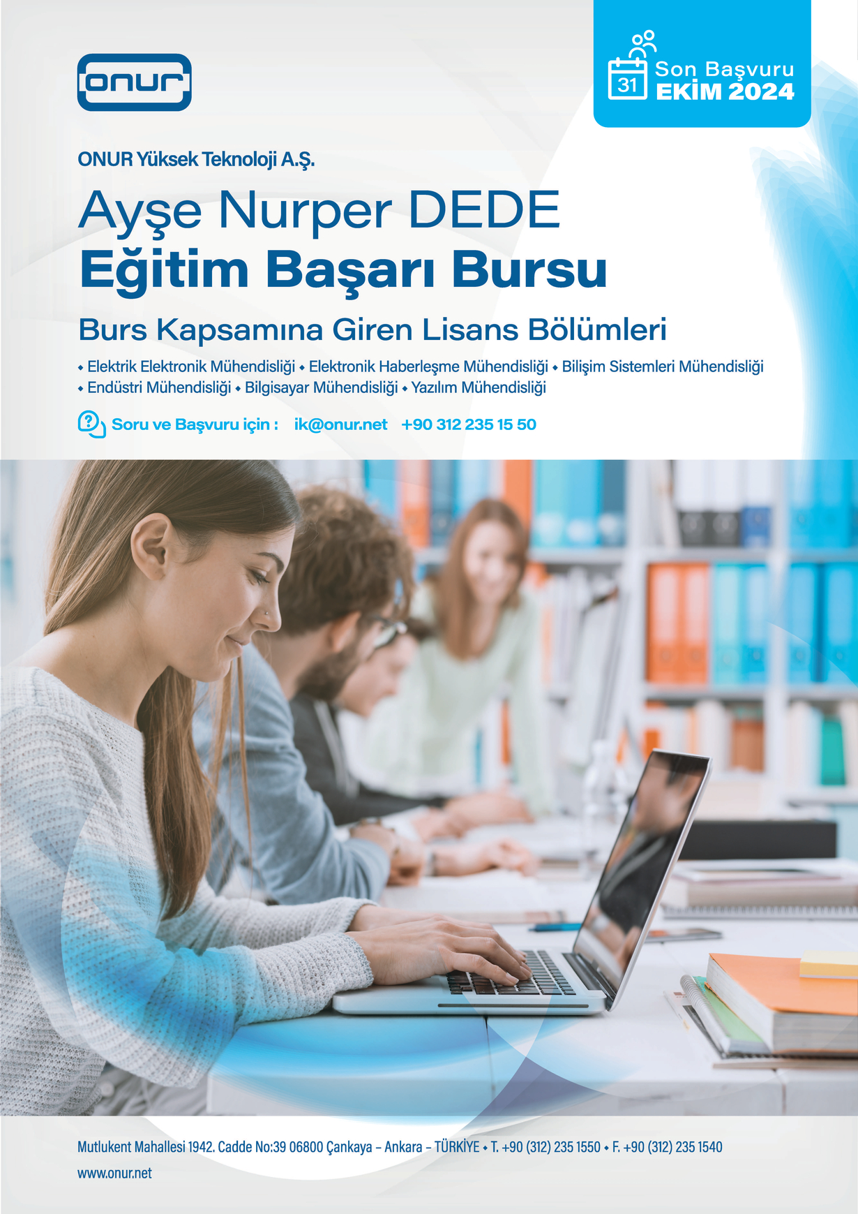 Ayşe Nurper Dede Eğitim Başarı Bursu-1