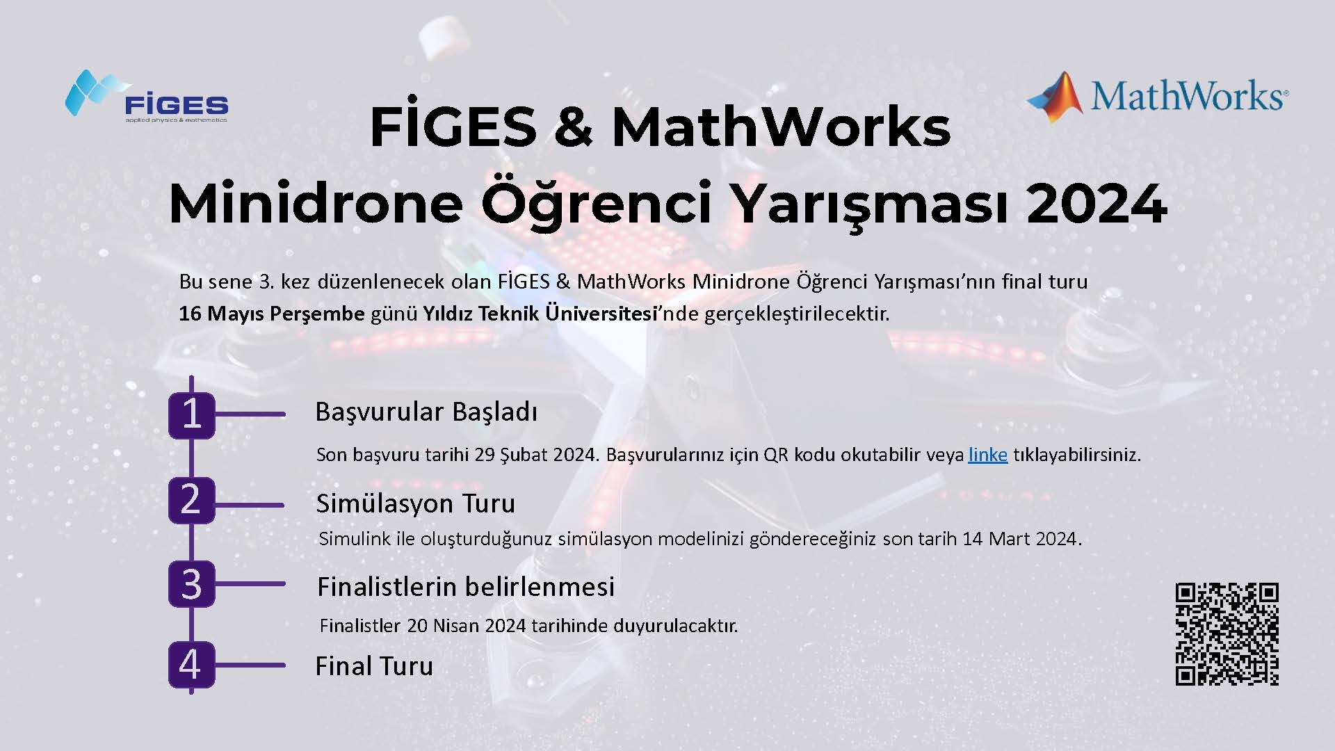 FİGES & MathWorks Minidrone Öğrenci Yarışması 2024-1