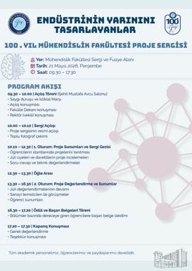 100 . Yıl Mühendislik Fakültesi Proje Sergisi